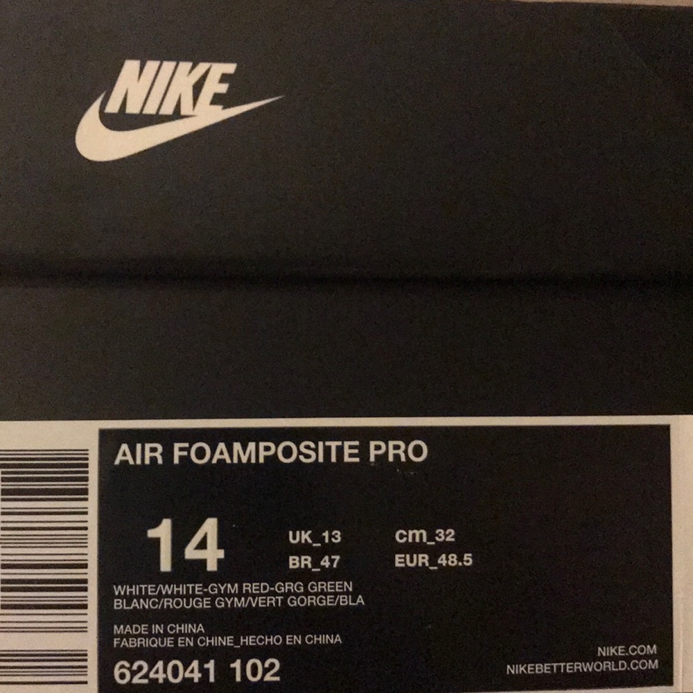 Men’s Nike Air Foamposite Pro